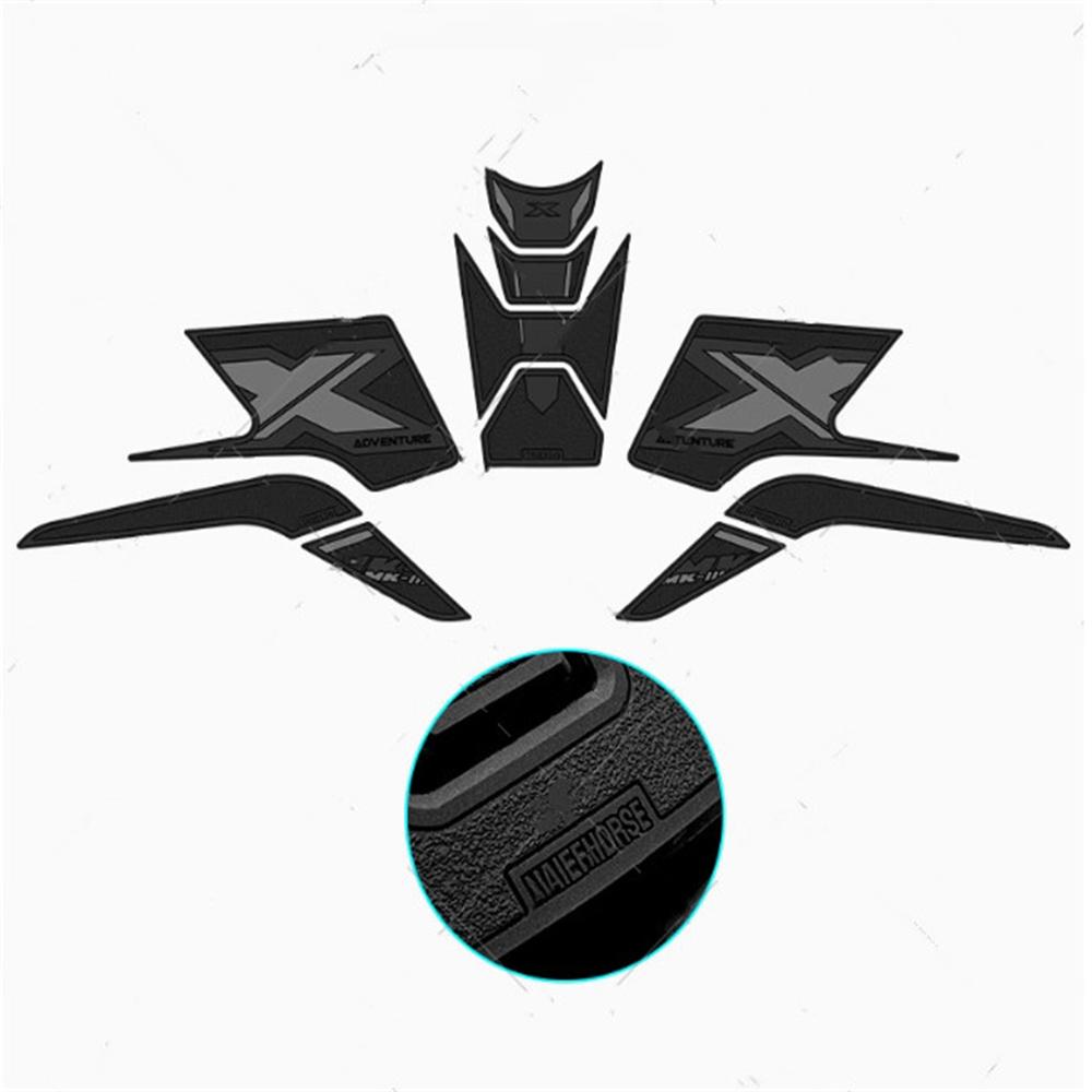 FOR KOVE 525X 500X Upgraded Thickened Fuel Tank Adhesive Rubber Fishbone Adhesive Anti Wear and Anti Slip Stickers