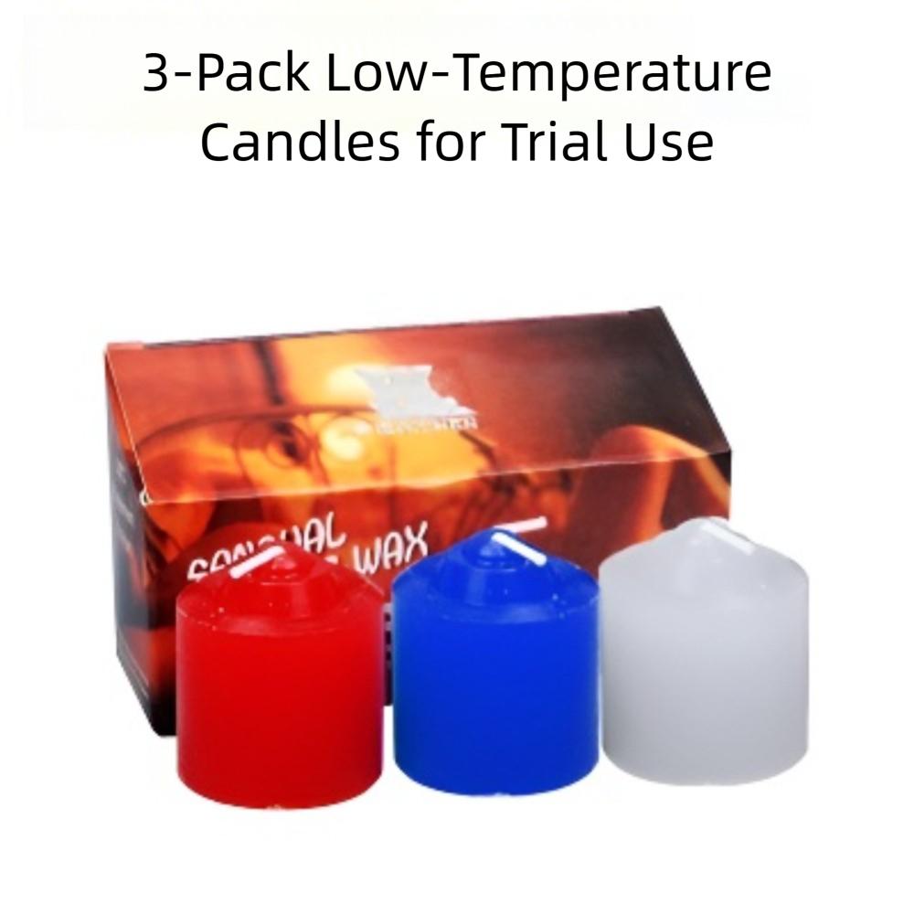 Lumânare Ceară de Soia la Temperatură Joasă, Lumânare Romantică Multicoloră cu Forme de Floare/Coloană/Model/Inimă, Sigură și Prietenoasă cu Pielea pentru Adulți