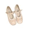 Cute Lady Style Elegant Soft Sole Not Tired Feet Mary Jane Shoes Spring and Summer New Gentle Temperament Ballet Evening Shoes