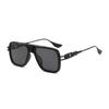 European and American metal frame sunglasses male personality outdoor driving sunscreen UV protection sunglasses tide