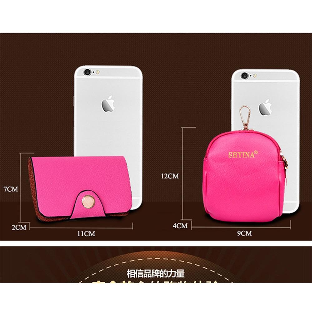 Fünfteiliges Set aus Ein-Schulter- und Crossbody-Handtaschen