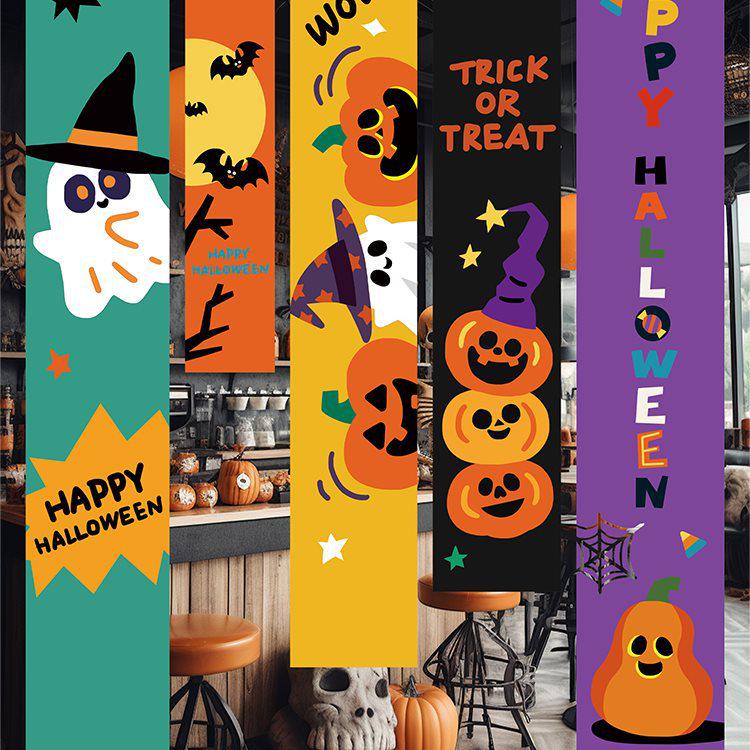 Halloween Pumpkin Photo Props & Hanging Ornaments for Bar and Shop Decor