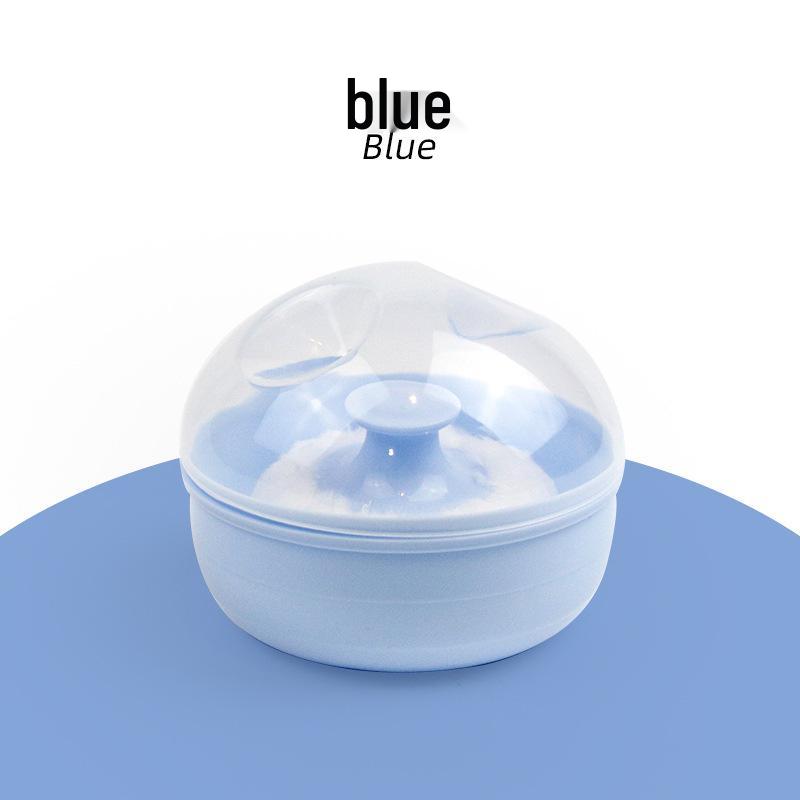 Portable Baby Powder Box with Special Puff Pad for Newborn Prickly Heat