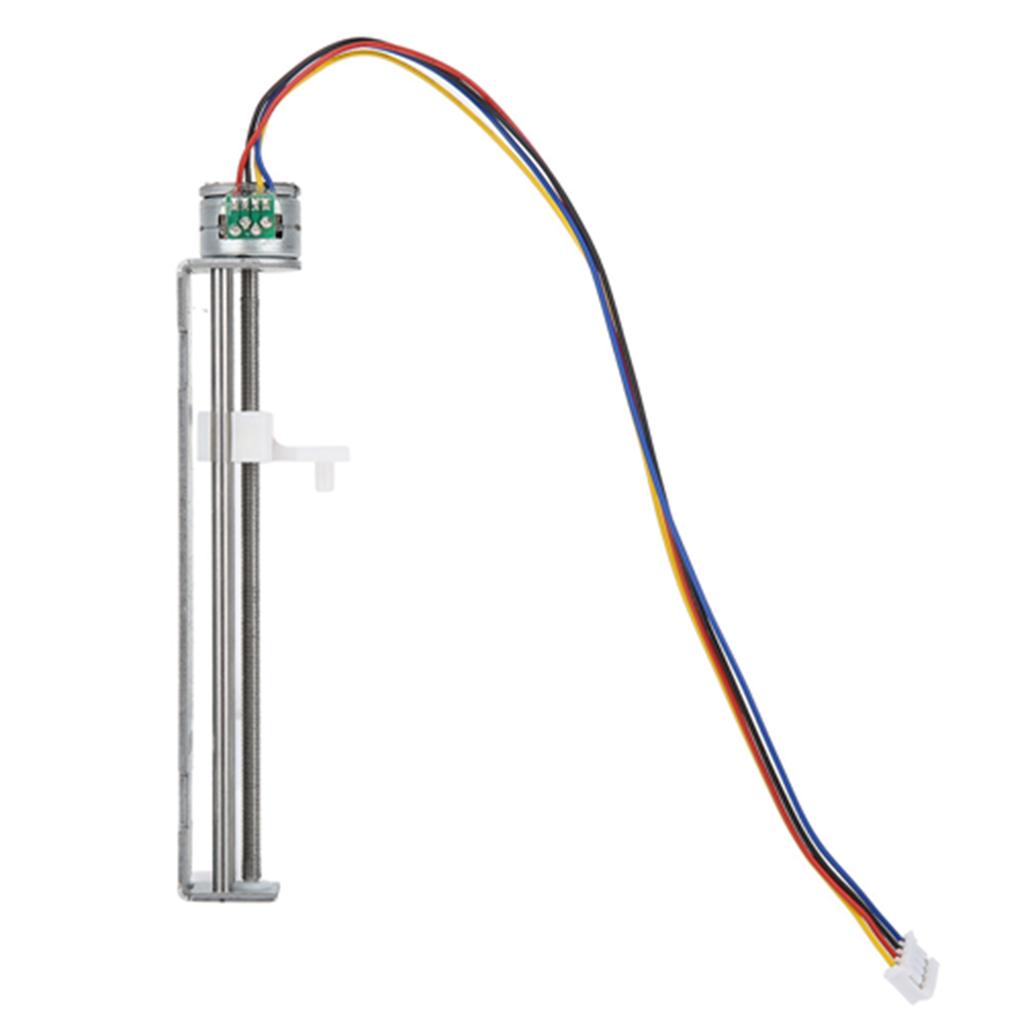 2‑Phase 4‑Wire Linear Stepper Motor Screw Slide Table 4‑9V Drive Voltage 18 degrees Step Angle