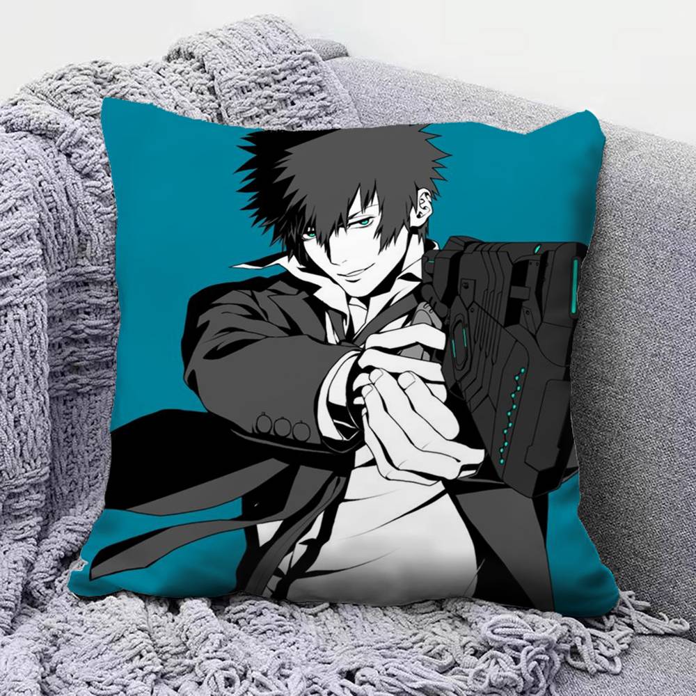 PSYCHO PASS Anime Kissenbezüge Heim-Sofakissenbezüge und Dekorative Individuelle