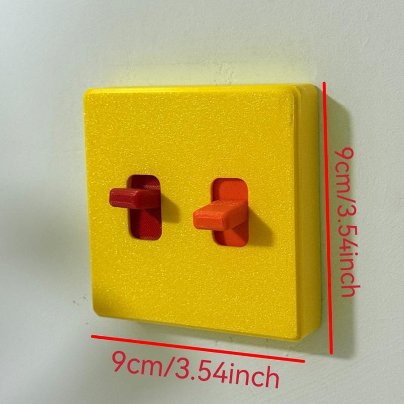 3D Printed 86 Switch Decorative Panel Cute Dopamine Switch Panel Decoration Wall Creative Switch Cover