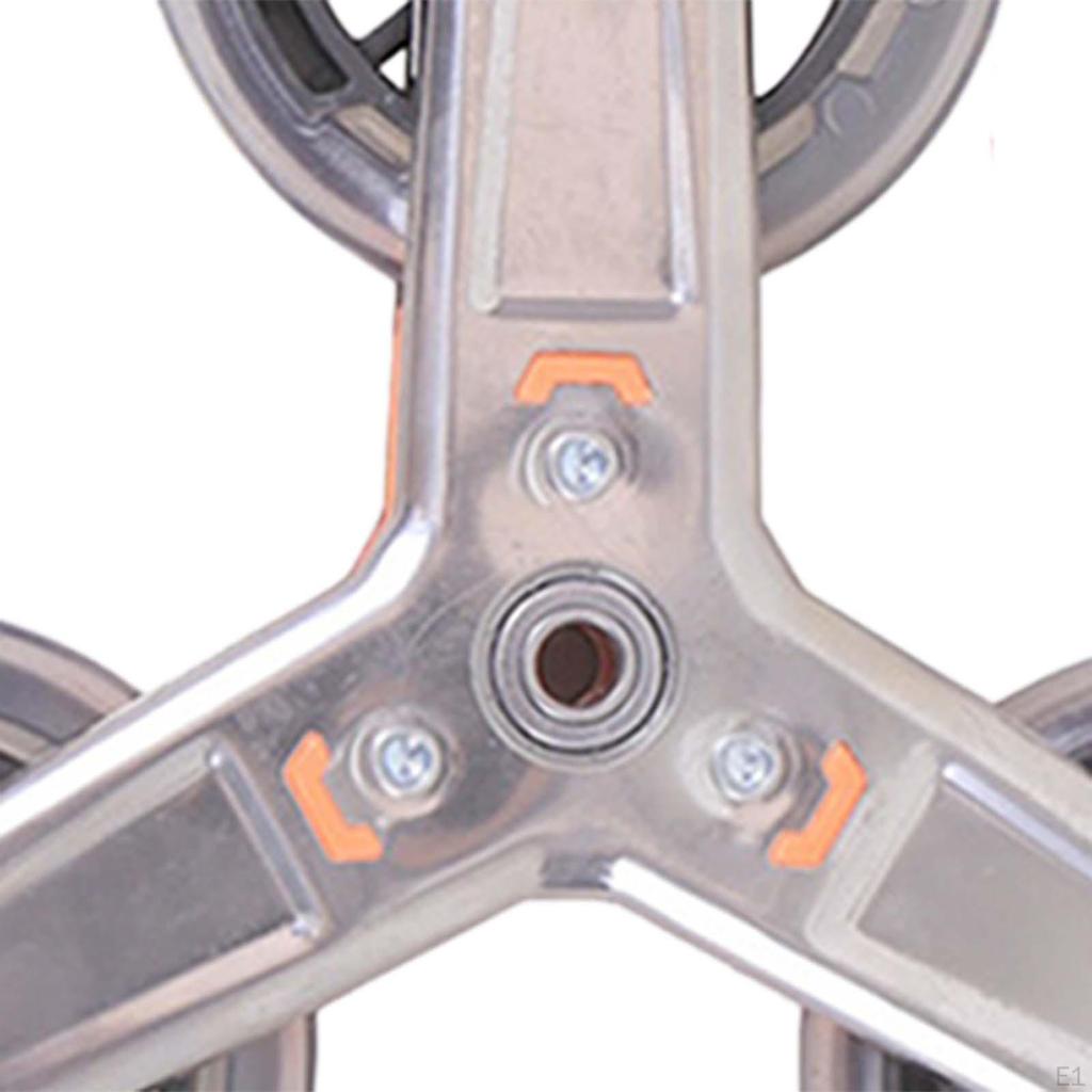 Dreieckige Gepäckwagenräder Set für schwere Lasten