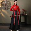 Čínské šaty Hanfu Ženy Oblečení Vintage Etnický styl Móda Oblečení Elegantní Streetwear Neformální čínské tradiční šaty