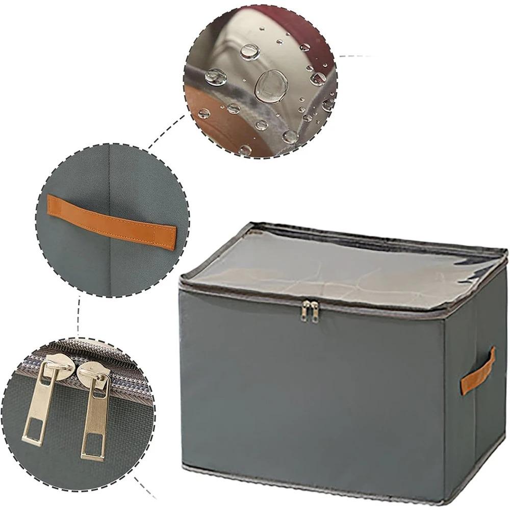 1PC Foldable Shoe Storage Box Dust-proof Shoe Organizer Multi-function Home Storage Box Used for Wardrobe Sorting and Storing