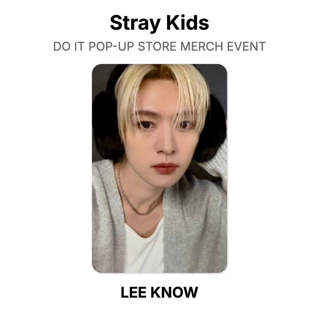 Stray Kids DO IT POP-UP STORE MERCH EVENT Official Photocard