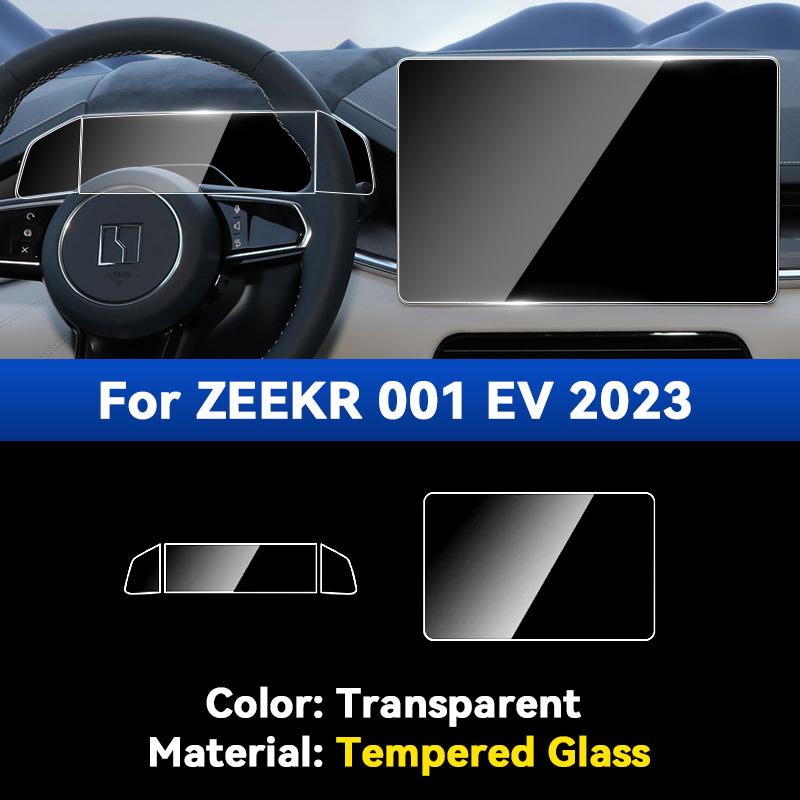 

Мембрана навигации для приборной панели ZEEKR 001 EV, автомобильный GPS-дисплей, защитная пленка для экрана из закаленного стекла, аксессуары для наклеек A