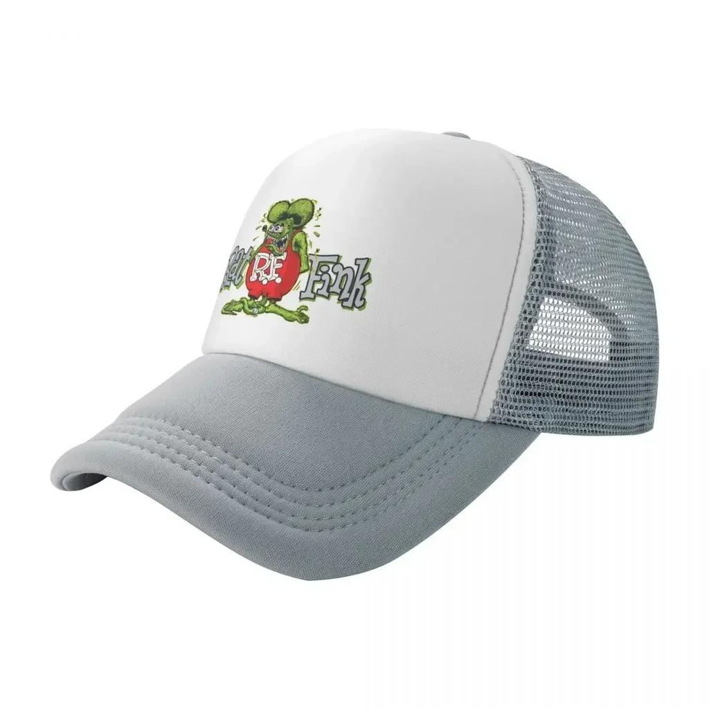 Rat fink white RF Baseball Cap Golf Cap Sunhat Visor Uv Protection Solar Hat Caps WoUnisex UnisexS