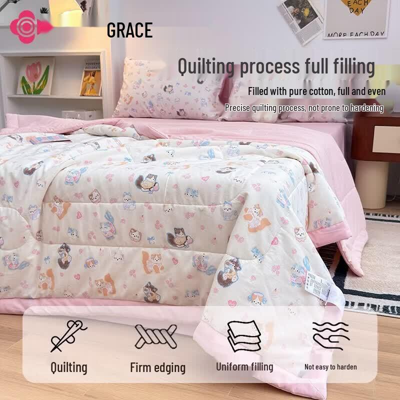 Grace 7A Antibacterial 100% Cotton Summer Quilt