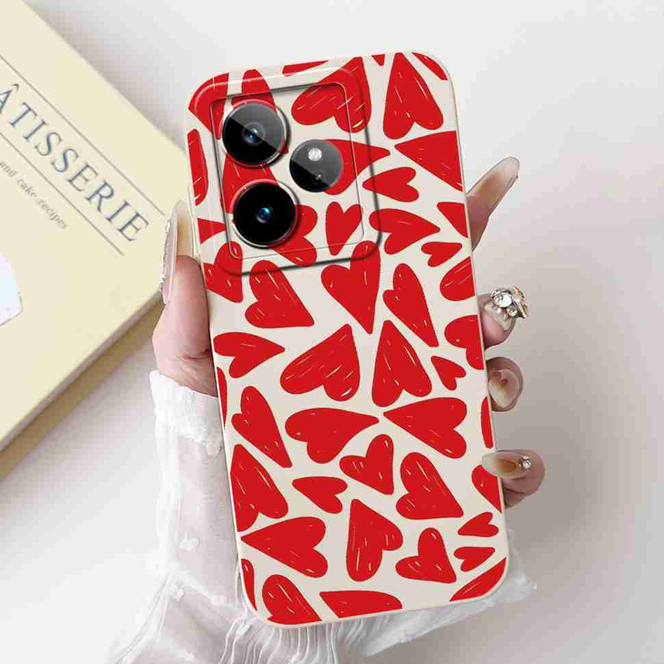 For Realme GT 7 5G RMX5061 Case Popular Butterfly Print Soft Silicon Back Cover For Oppo Realme GT7 5G 6.78" Phone Shell Coque