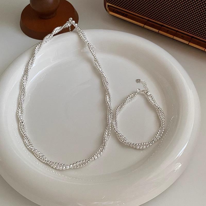 Xiaomi 100% Solid 925 Sterling Silver Retro Bracelet for Women Men Vintage Handmade Beads Cross Patern Bracelet Birthday Gift
