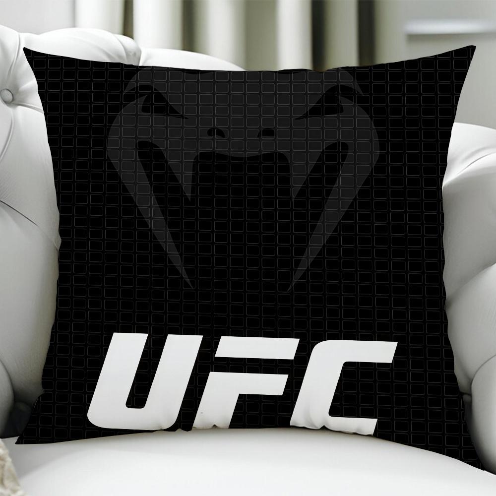 

Подушка з принтом боксерського матчу U-UFC Подарунок на День народження Річницю Двостороння Подушка на блискавці М яка Постільна білизна 12x12Inch