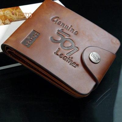 GQ Men Faux Leather Bifold Wallet Card Money Case Holder Slim Coin Purse Pocket