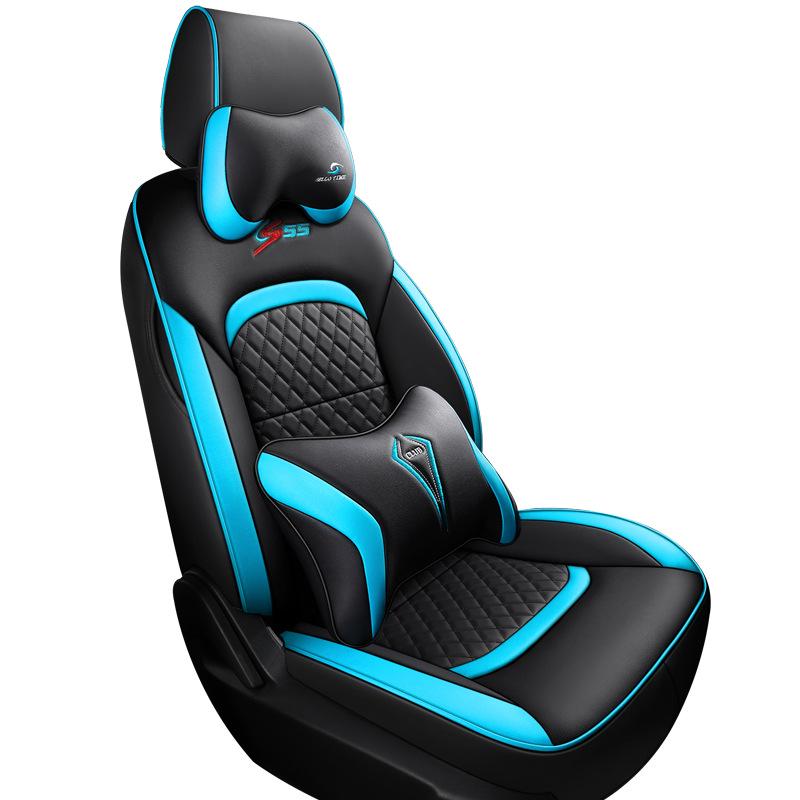CLY Custom-Made Leather Seat Cover for Changan CS55 - Sporty, Fashionable, All-Season Protection