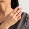 Cazador Animal Dolphin Women's Ring Stainless Steel Jewelry Adjustable Finger Rings Birthday Gift 2026 Trend Wholesale New