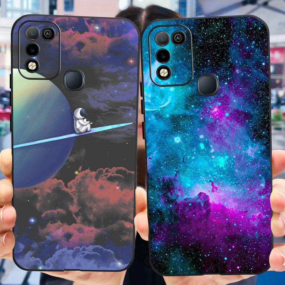 For Infinix Hot 10 Play X688C X688D Phone Case Cute Design Soft Silicone Back Cover For Infinix Hot 10 X682 Hot10 10 Lite X657B