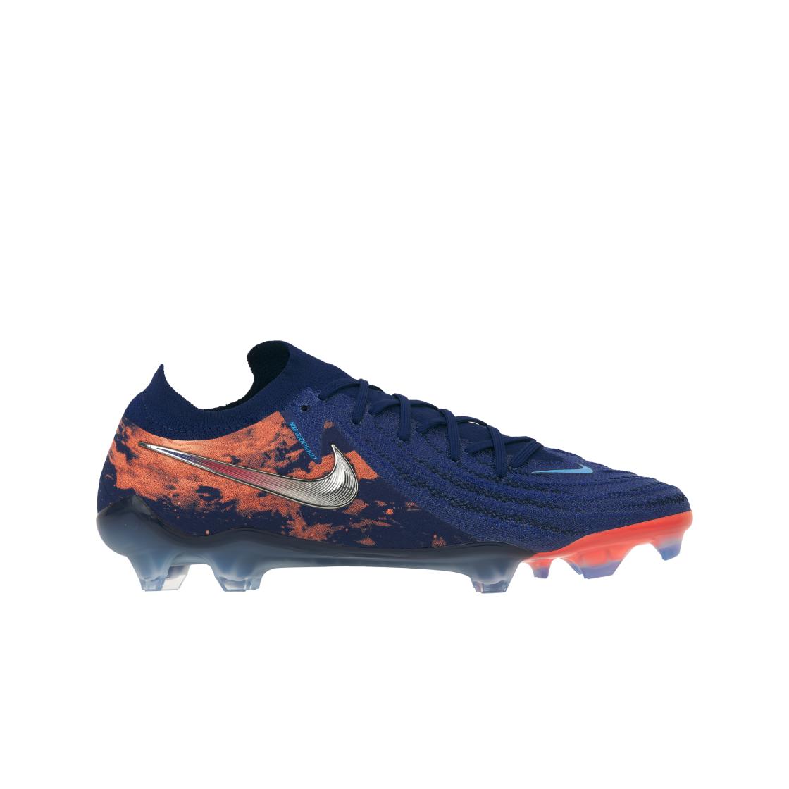 Erling Haaland X Nike Phantom Gx 2 Elite Fg Force Of Nature Pack Herren Sneaker Blau Blue-Void Chrom HF6361-400 44