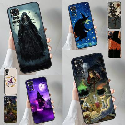 Halloween Wicked Witch Case For Xiaomi Redmi Note 12 12S 11 11S 10 10S 9 9S 8 Pro 8T Redmi 12C 10C 9C Back Cover