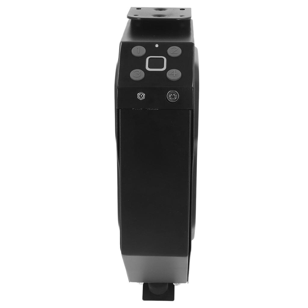 Sicherheitstresor Stahl Tragbarer Safe für Schreibtisch Nachttisch mit Fingerabdruck PIN-Code Schlüsselzugang