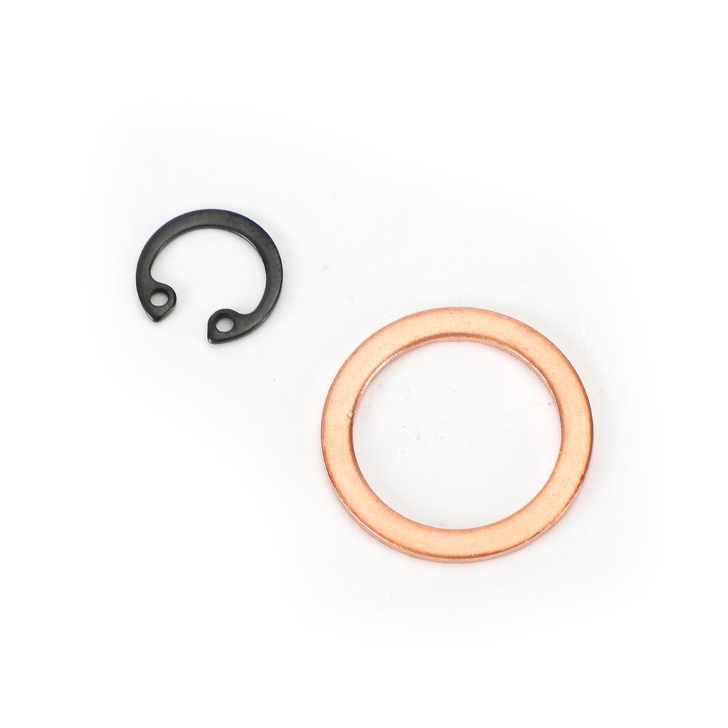 J Style M18X1.5 O2 Oxygen Sensor Angled Extender Spacer Kit for OBD2 Vihicle