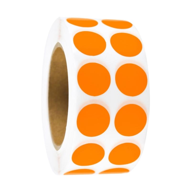 Solid Color Circle Sticker Round Color Circle Dot Sticker Labels Adhesive Round Sticker Color Coding Labels