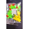 10 Sets Hochsensible Fluoreszierende Olivenförmige Angelposen mit Magischem Bleiblech und Space Beans