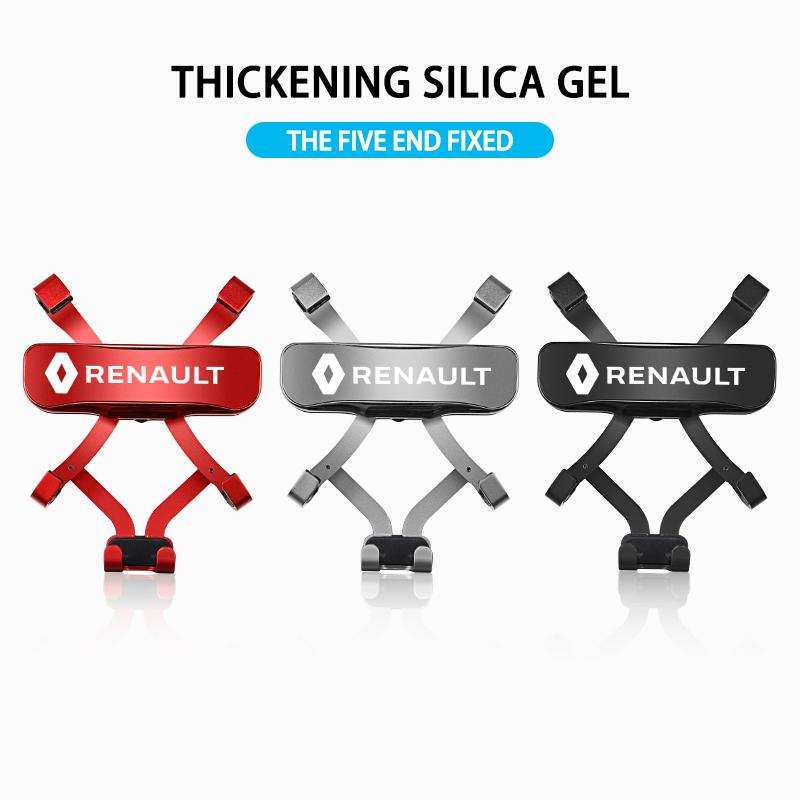 2026 Gorące Do Kołpaków Renault Uchwyt na Telefon Samochodowy 360 Obrót Grawitacyjny Uchwyt Automatyczny Do Renault Megane 2 3 4 Twingo Clio Talis