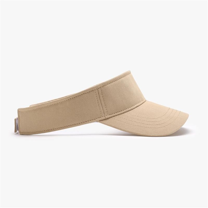 Visiera Solare Leggera Oversize Cappello Morbido in Cotone per Escursionismo Spiaggia Viaggio Disponibile in Più Colori