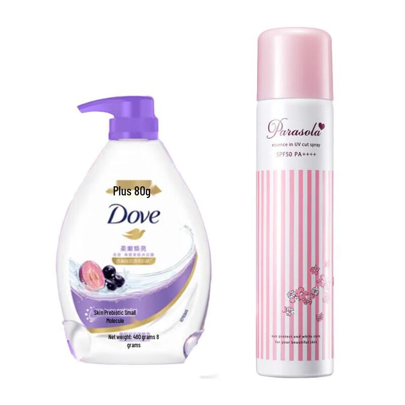 

Dove Refreshing Shower Gel & Sunscreen Spray Set