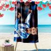 Martin Zubimendi Print Strandtuch, Großes Weiches Schnelltrocknendes Handtuch für Strand Camping Schwimmen