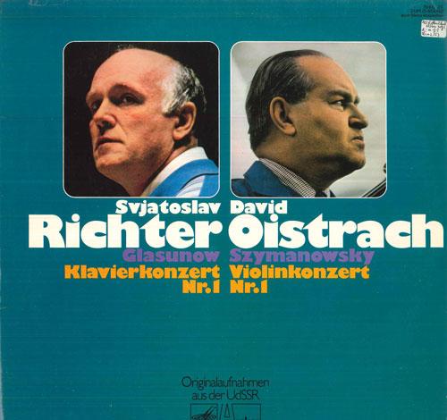 

LP Record SVJATOSLAV RICHTER, KYRILL KONDRASC - Glasunov Konzert Fur Klavier Und Or 79843ZK MELODIA -EURODI Germany Classical Used