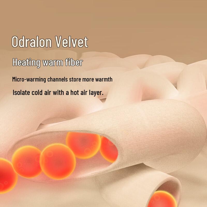 JEEP Men's Thermal Fleece Long-Sleeve Crew Neck T-Shirt