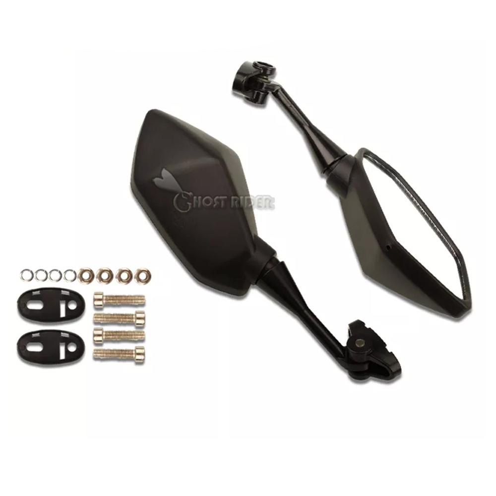 Motorcycle Carbon Mirrors Racing Sport Bike Rear View Mirror For Honda CBR F4 F4i 1000RR RC51/ RVT1000 DD250E/300/350 HYOSUNG GT