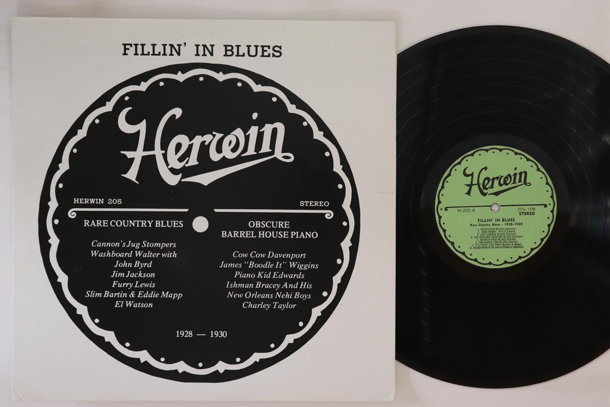 

LP Record VARIOUS Fillin In Blues H205 HERWIN 1973 US Blues Used