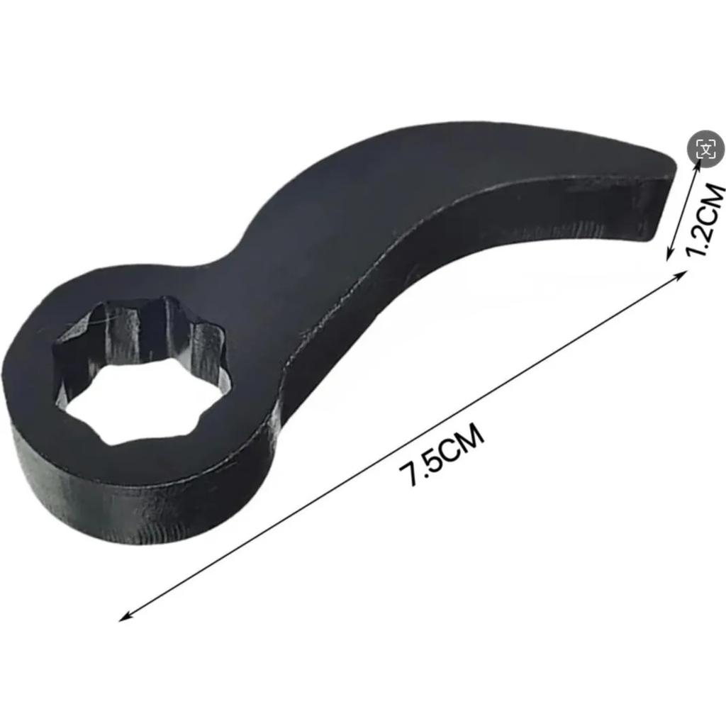 Xiaomi Angle Type Pry Bar Adapter Tool 1/2 Ratchet Open End Wrench Drive Pry Bar Adapter Half Shaft Drive Shaft Removal and Repair Tool