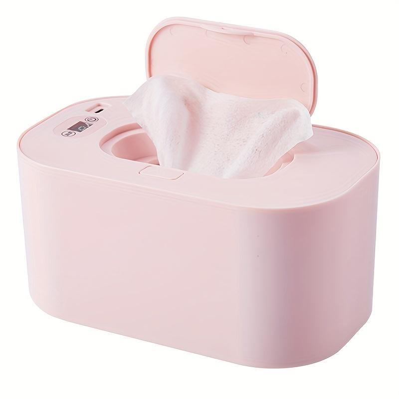Baby Wet Wipes Warmer Large Capacity Wipes Dispenser Holder Case 4 Modes of Temperature Heating Control Outdoor Travel Newborn
