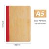 A5 Bamboo Texture Notebook with Keychain