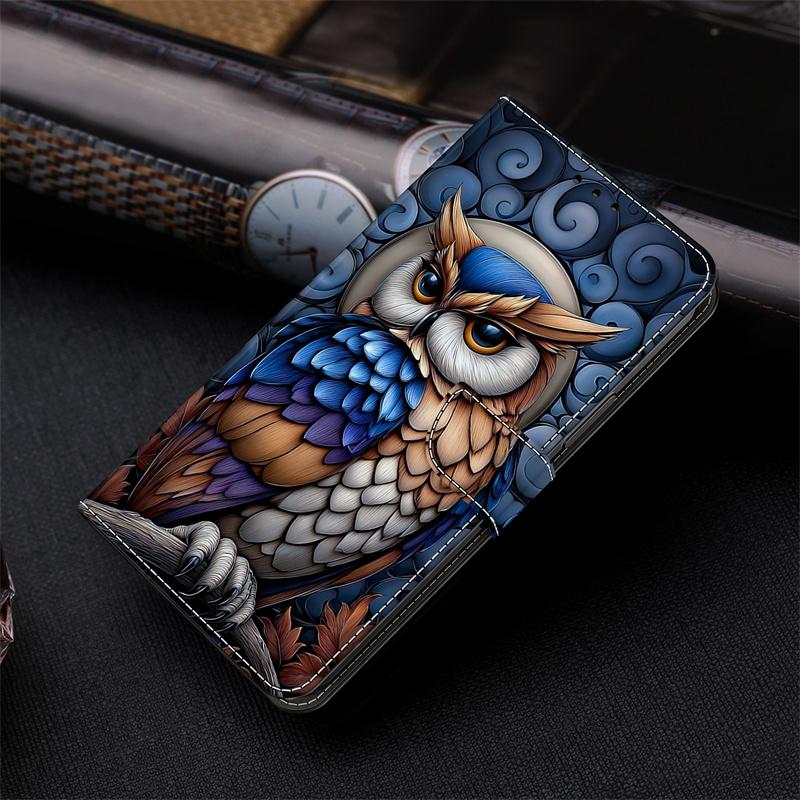 Edge60Pro/Edge60Fusion Smile Deer Case for Moto G86 G56 G85 G55 G35 G05 G84 G54 G34 G24 Funda Wallet Leather Cover Phone Case