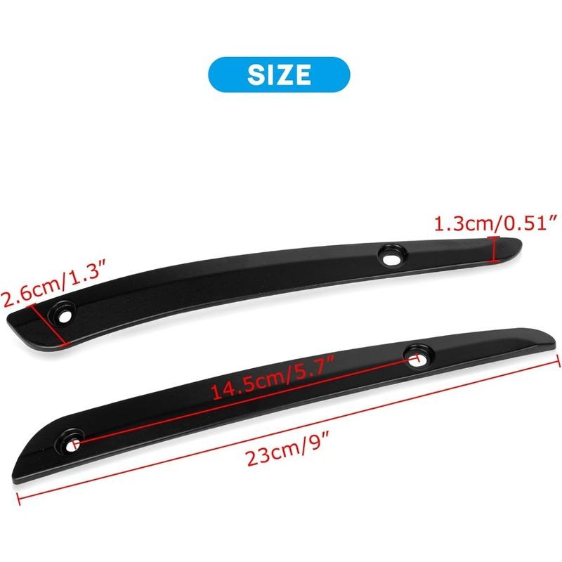 Motorcycle Windshield Trim Windshield Side Trim for Harley Road Glide Ultra FLTRU FLTRX Special FLTRXS 2015-