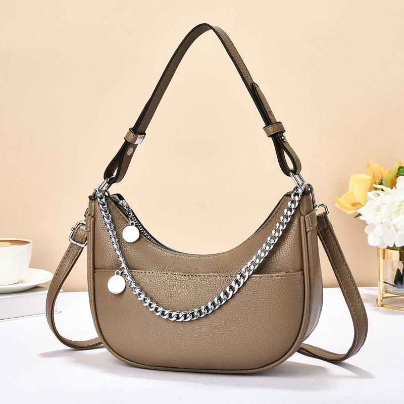 Dumpling Shoulder Bag Summer New Portable Messenger Bag Light Casual Women's Bag Shoulder Bag Bgas