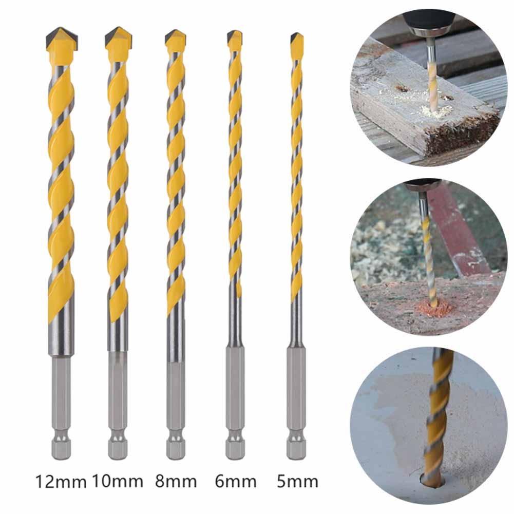 Hex Shank Masonry Drill Bit for Ceramic Granite and Tiles 160mm