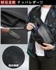 Masa Kawa Slim Genuine Leather Body Bag for Men, One-Shoulder Bag, Cowhide Leather Sling Bag, Lightweight, Water-Repellent, Black, Popular