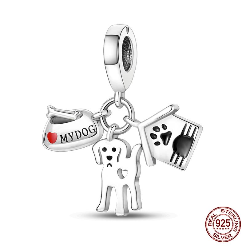 100% Copper Heart Shaped Warm Family Charm Beads Fit Qikaola Original Bracelets Fine Diy Mother'S Day Jewelry Gifts