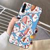 Cartoon Doraemon Phone Case For Redmi Note 4 X 5 A 6 7 8 T 9 9S 10 11 11S 11Epro Poco M3 Pro