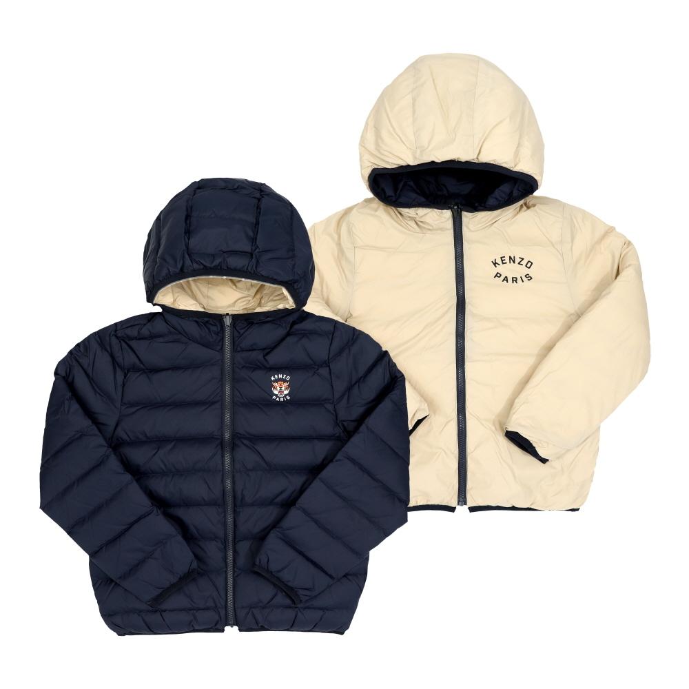 Kenzo Tiger Reversible Puffer Kids Jacket K61470 V82