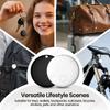 1-4Pack Smart Tag Mini GPS Locator Works with Google IOS Find My Bluetooth Anti‑Lost Wallet Finder for Keys Tracking Device
